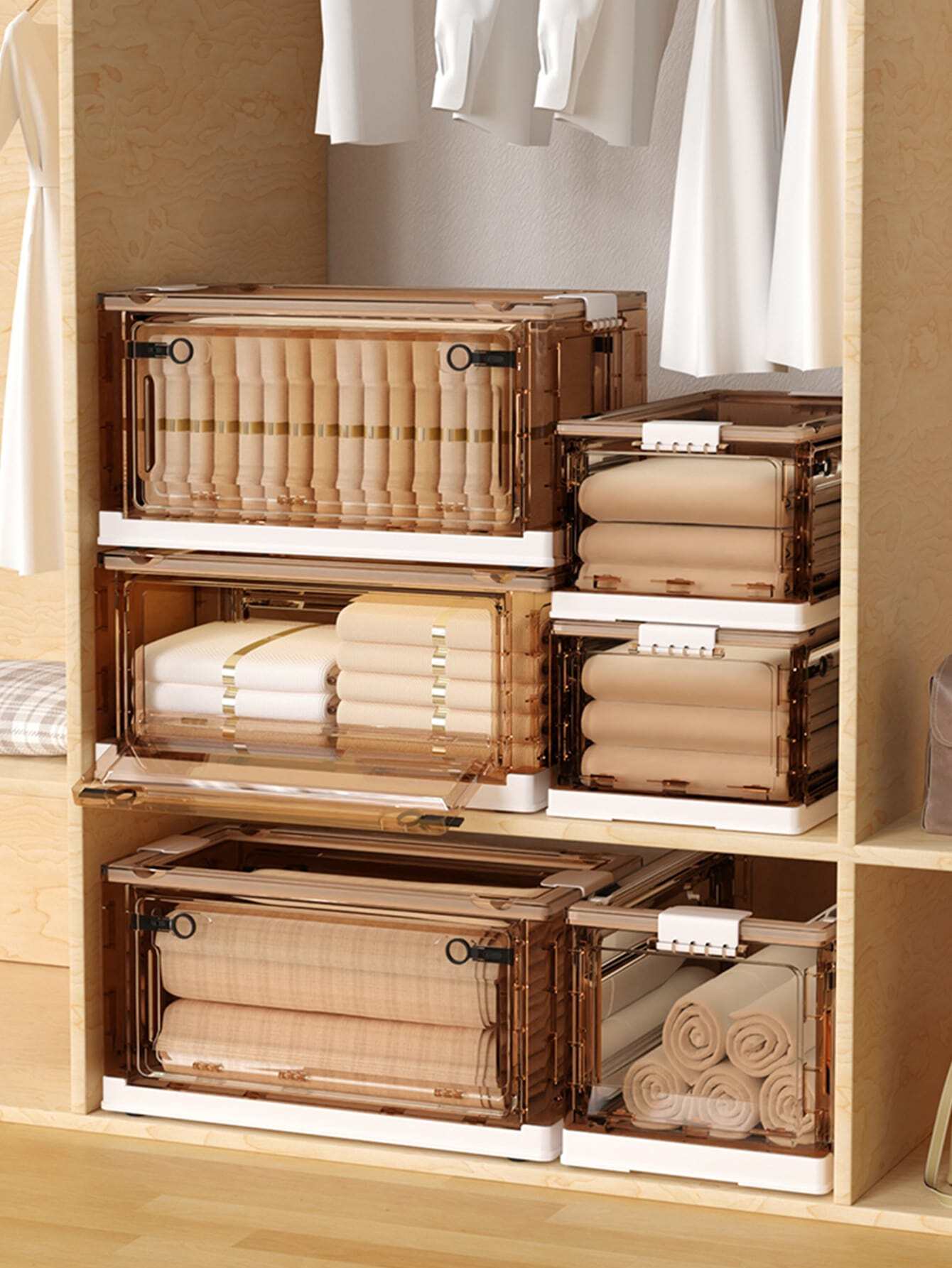 Caja Organizadora de Uso Multiple Apilable - Juguetes Libros