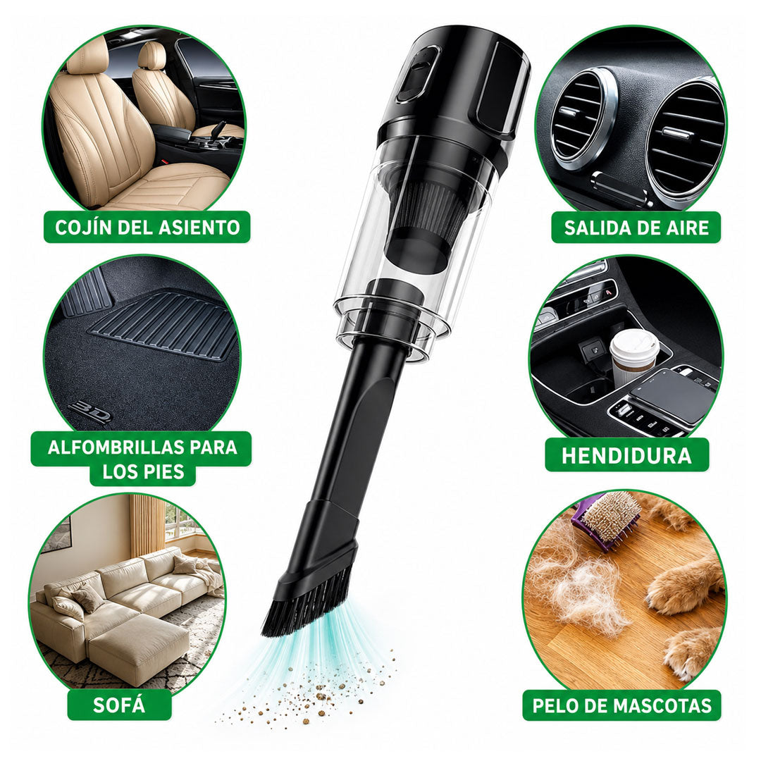 Aspiradora y Sopladora Potente Inalambrica Recargable LS-627