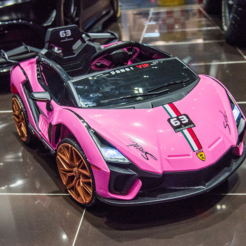 Carro Electrico para Niñas XGZ7188L + Parlante Bluetooth + Control Remoto