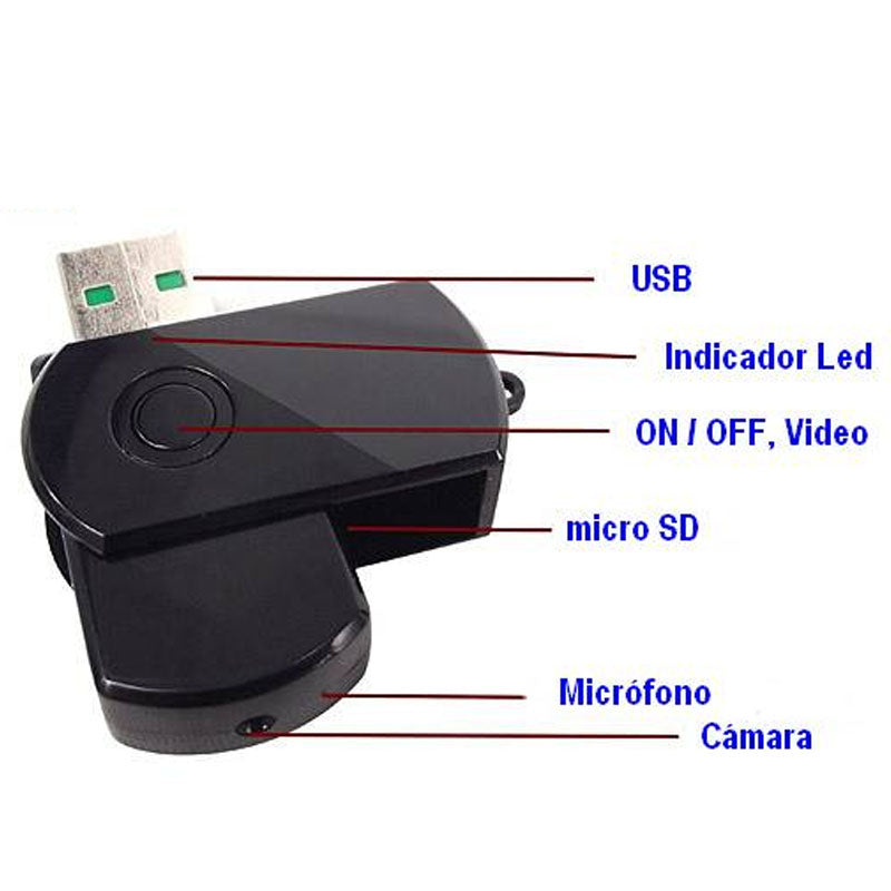 Camara Memoria USB Calidad HD