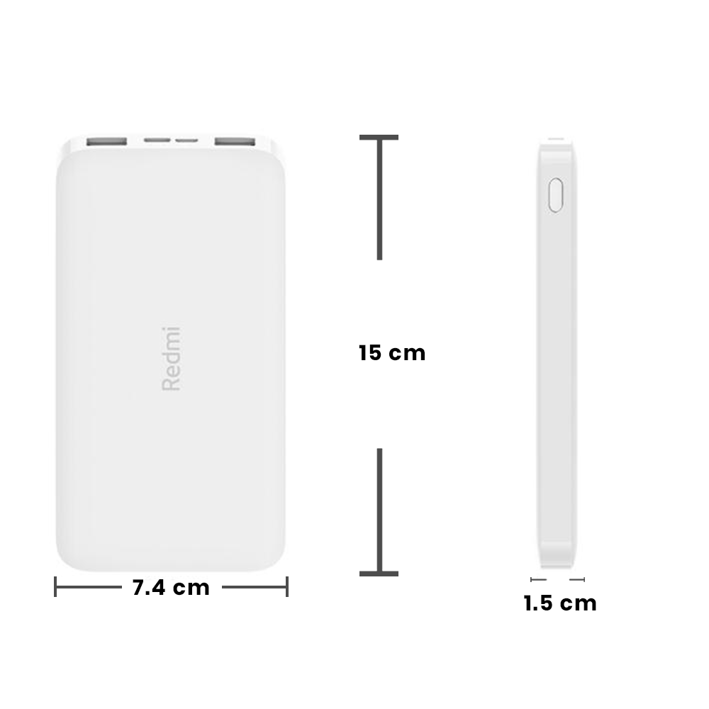 Bateria Portatil Redmi 10,000mah PB100LZM