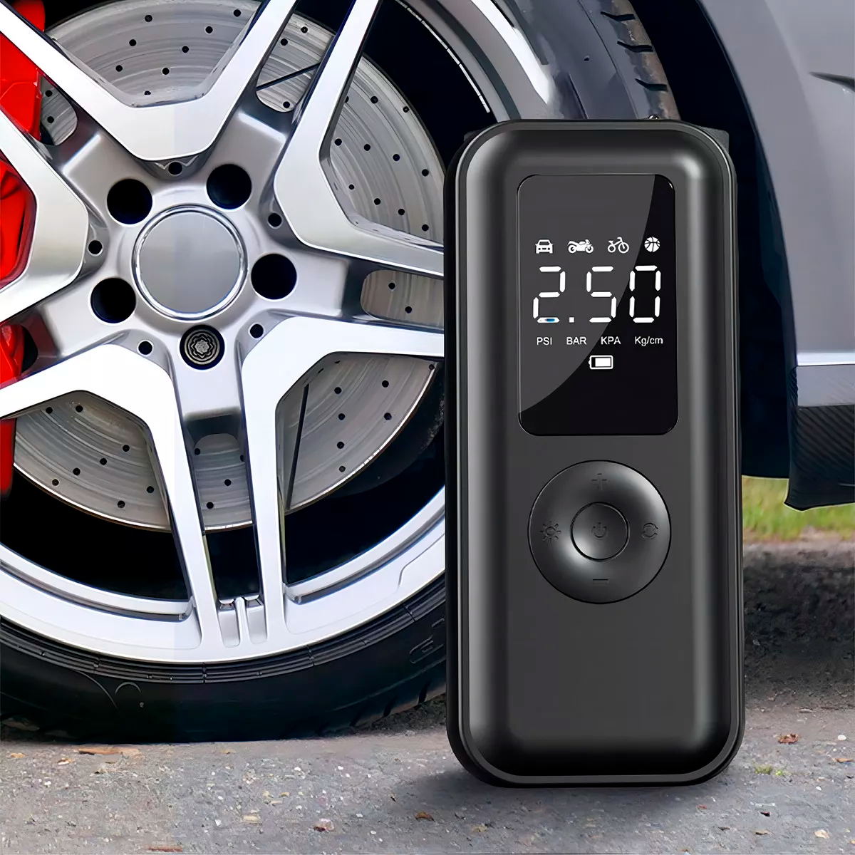 Compresor de Aire Inalambrico 12v 150 PSI Auto Camioneta MOD2