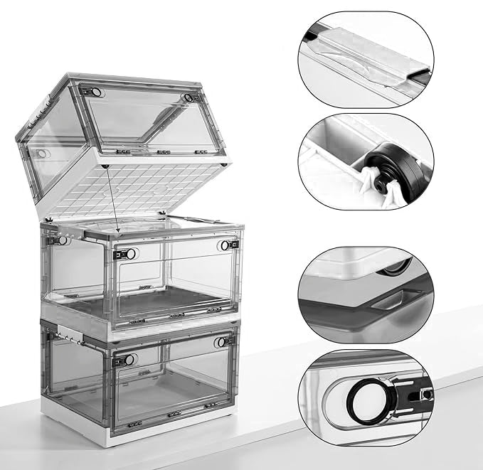 Caja Organizadora de Uso Multiple Apilable - Juguetes Libros