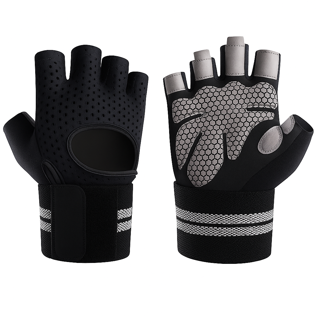 Guantes Deportivos Con Muñequera Transpirable Gym Pesas