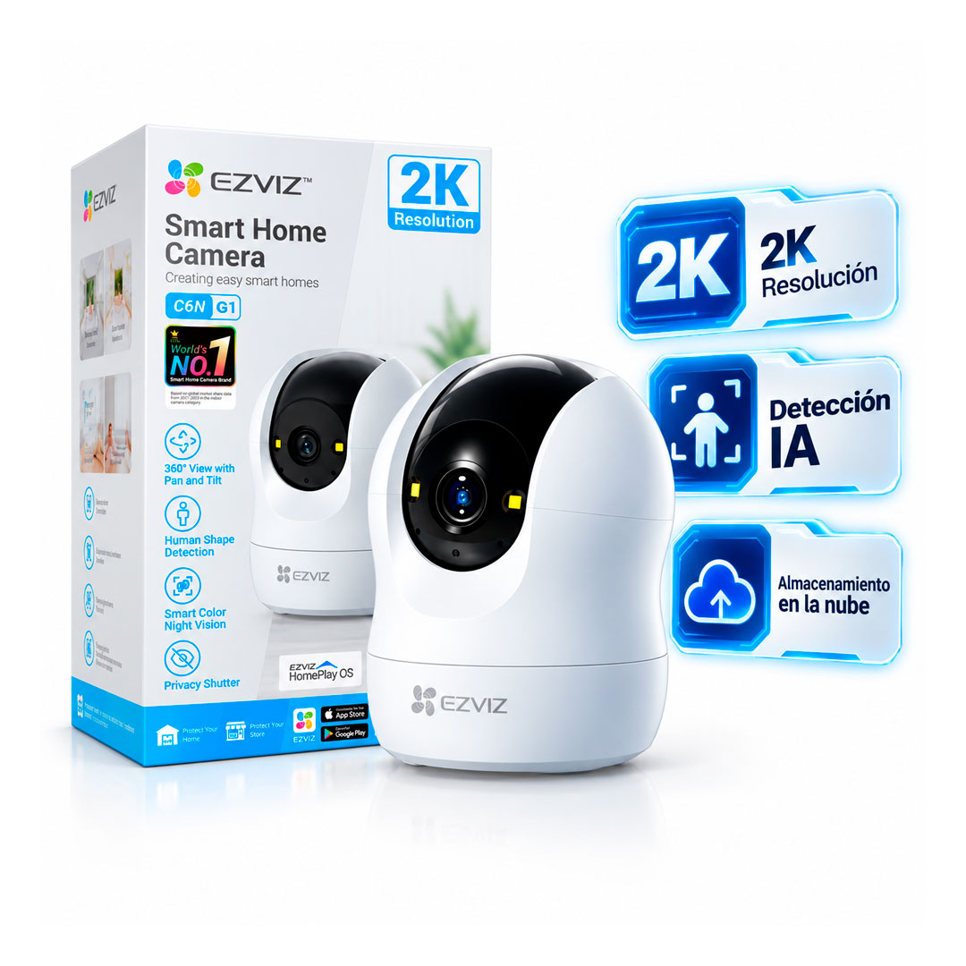 Camara IP Wifi Ezviz C6N 2k 360 Audio Bidireccional