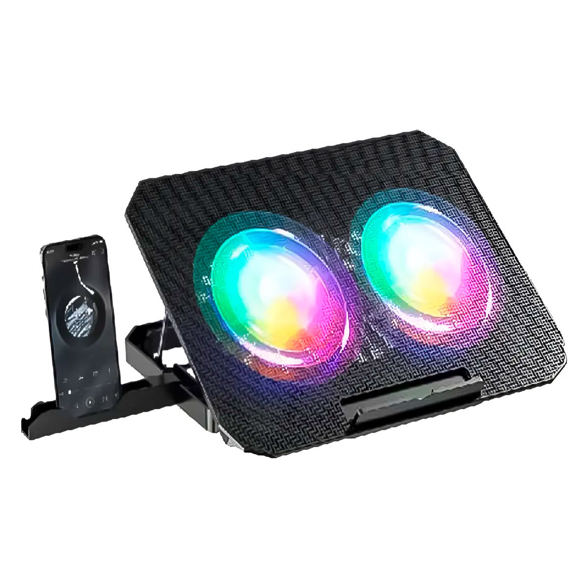 Cooler Ventilador para Laptop hasta 17" 6 Niveles 2 puerto USB N33-C-11