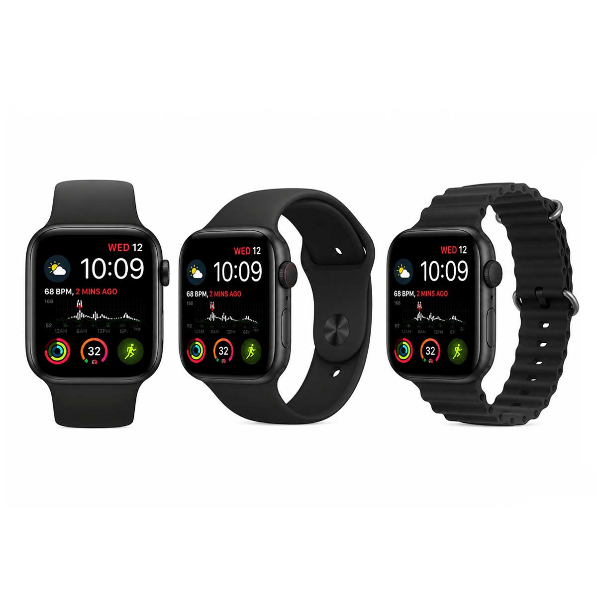 Smartwatch S3000 Set 7 Correas Resistencia Acuatica IP67 - Reloj inteligente