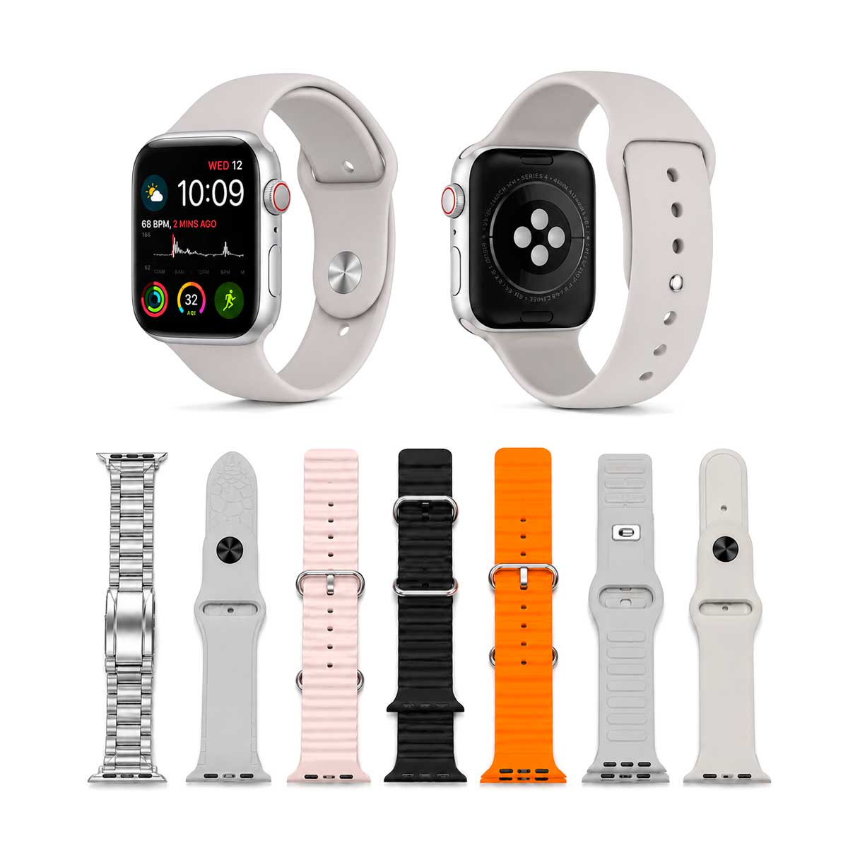 Smartwatch T3000 Set 7 Correas Resistencia Acuatica IP67 - Reloj inteligente