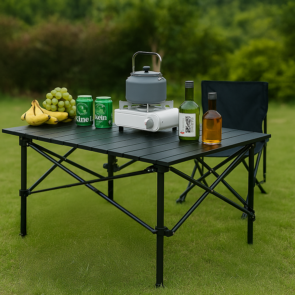 Mesa Plegable Camping Playa 53x50x50 cm