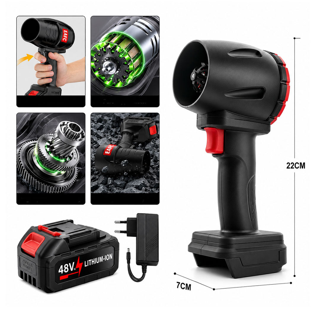 Soplador De Aire Polvo Turbo Multifuncional Inalambrico 48V LS-588