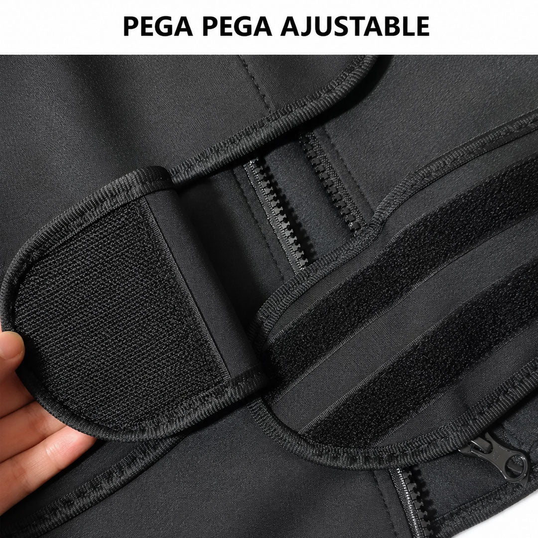 Chaleco Faja Reductora Hombre Efecto Sauna Neopreno Talla Standard LS-239