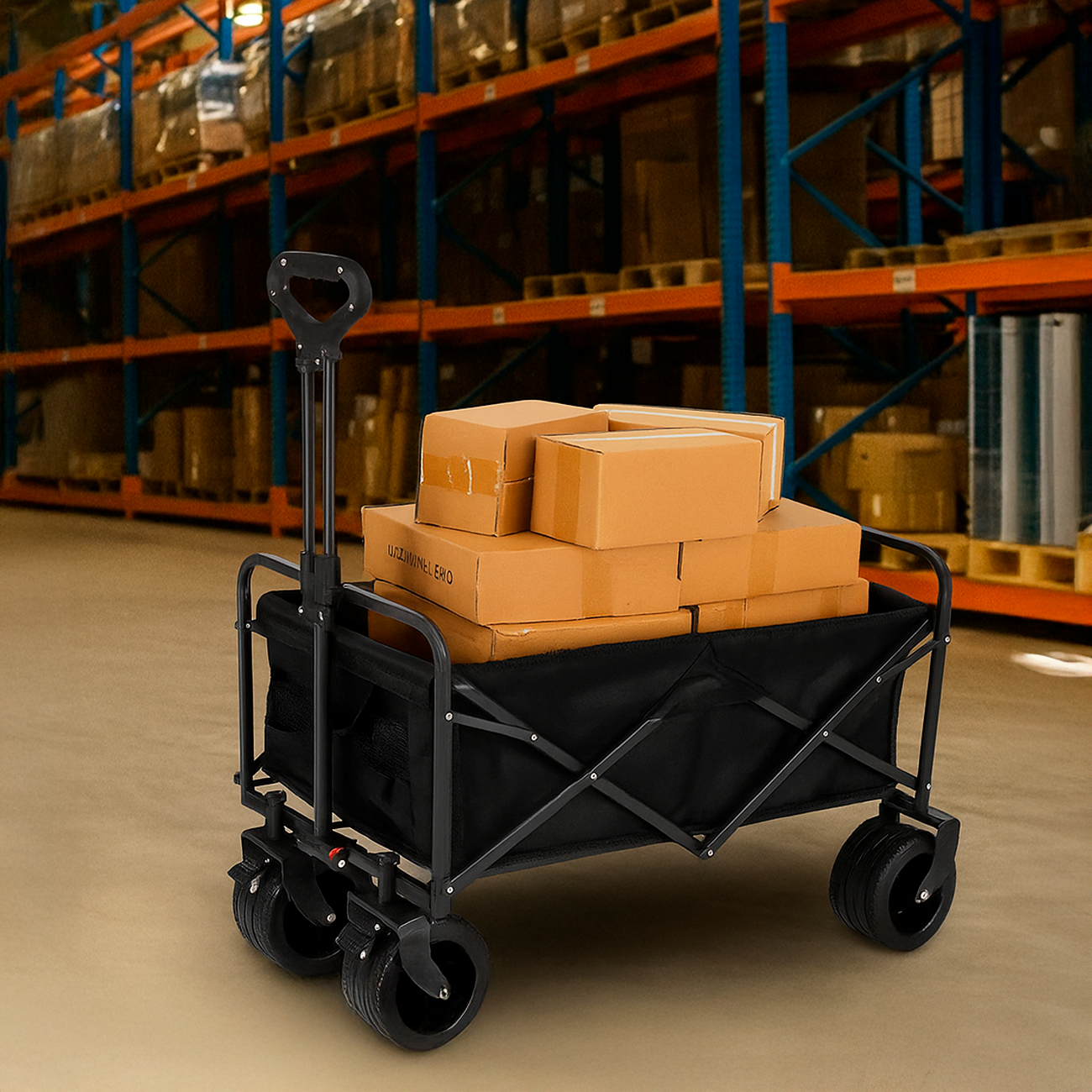 Carrito Plegable Con Mesa Para Compras Para Llevar De Todo 220kg Campamento Playa 8020