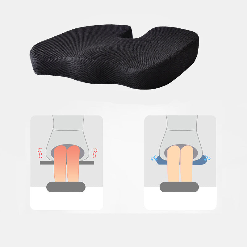 Cojin para Asiento + Respaldar Lumbar - Material Memory Foam con Gel Tech