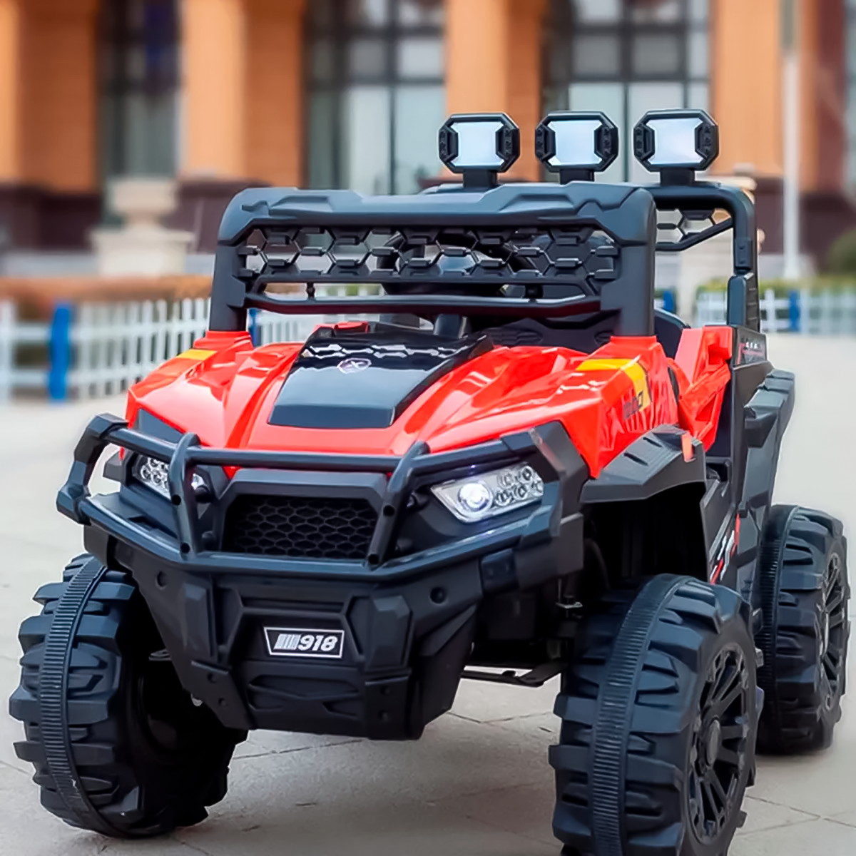 Camioneta Electrica para Niños XSDU-918 + Control Remoto Carro Moto