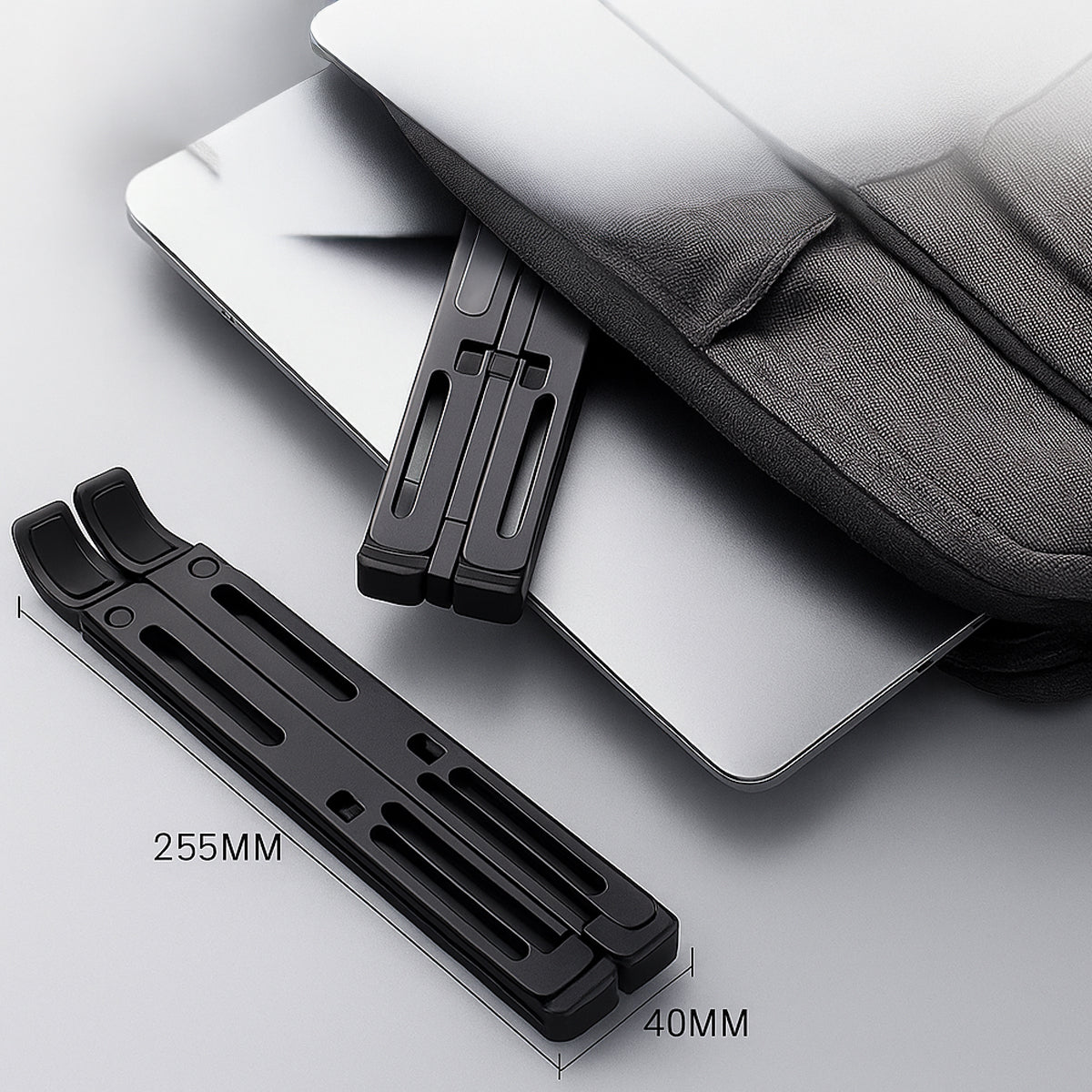 Soporte Aluminio Plegable Para Laptop - Macbook Regulable