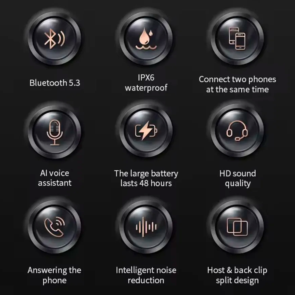 Auricular Audifono Micrófono Bluetooth Para Casco Moto Handsfree