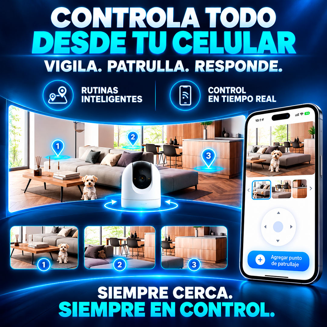 Camara IP Wifi Ezviz C6N 2k 360 Audio Bidireccional