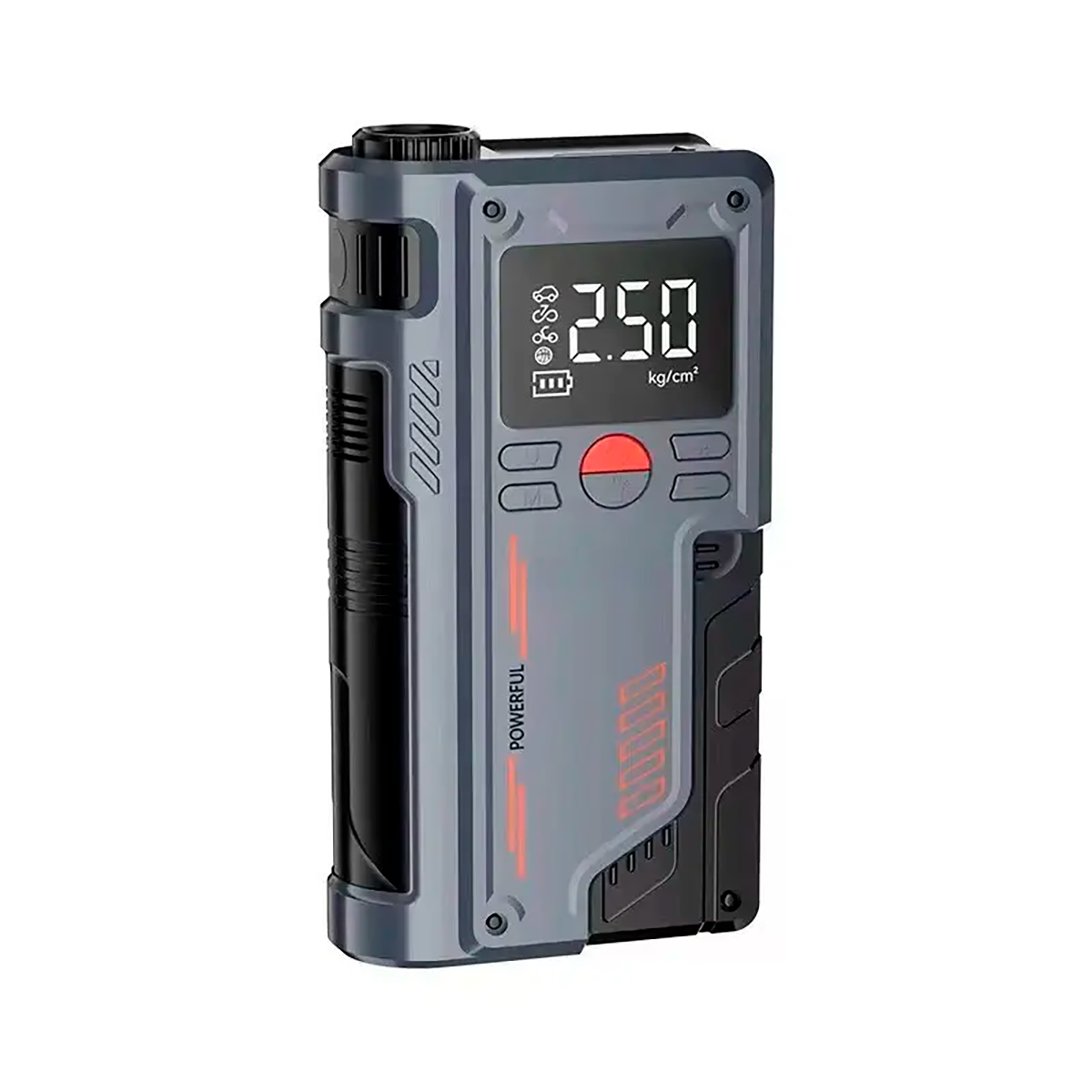 Arrancador De Batería De Vehiculo Universal + Inflador 2 En 1 Compresor