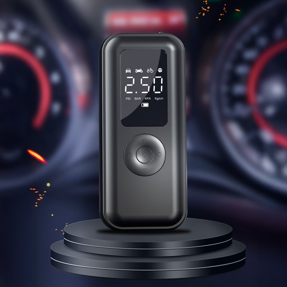 Compresor de Aire Inalambrico 12v 150 PSI Auto Camioneta MOD2