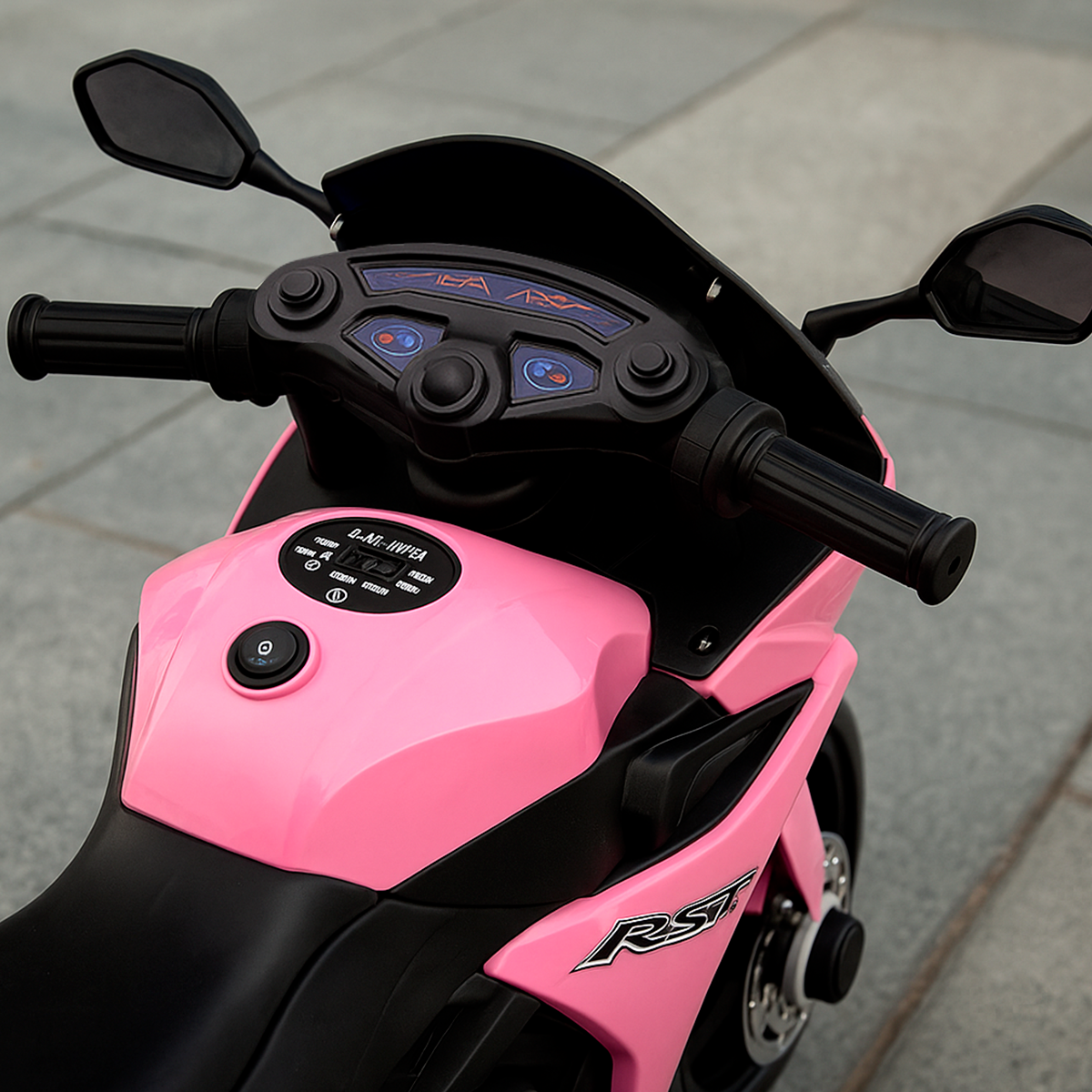 Trimoto Electrica para Niños MT-888 + Luces Moto Carro