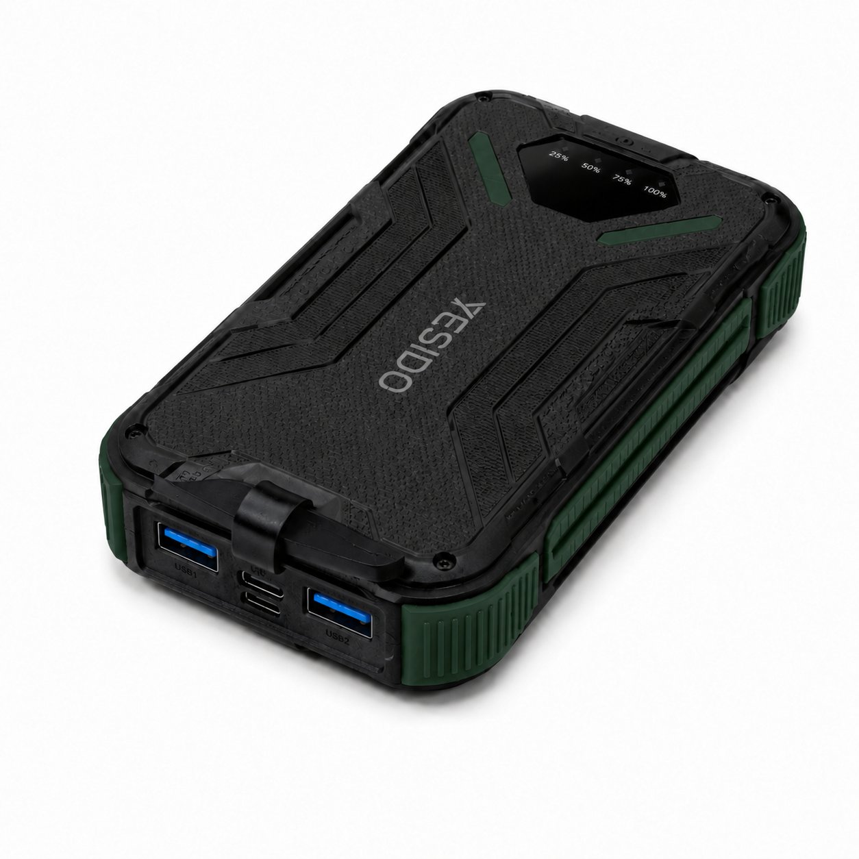 Power Bank Solar Yesido PB205 30000 Mah Cargador Bateria Portatil