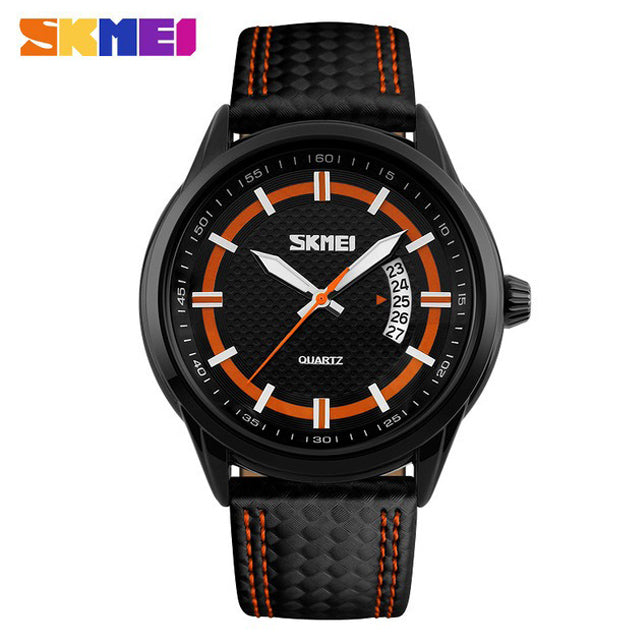 Reloj SKMEI 9116 Analogico de Cuero