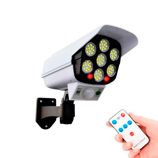 Lampara Solar Recargable Exterior Sensor Movimiento Acuatico Reflector BK-36