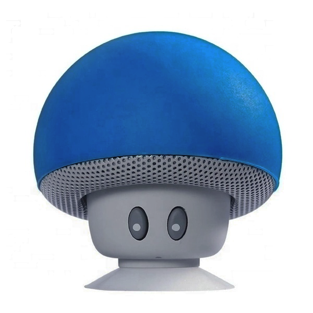 Parlante Bluetooth Honguito con Ventosa Sonido Stereo