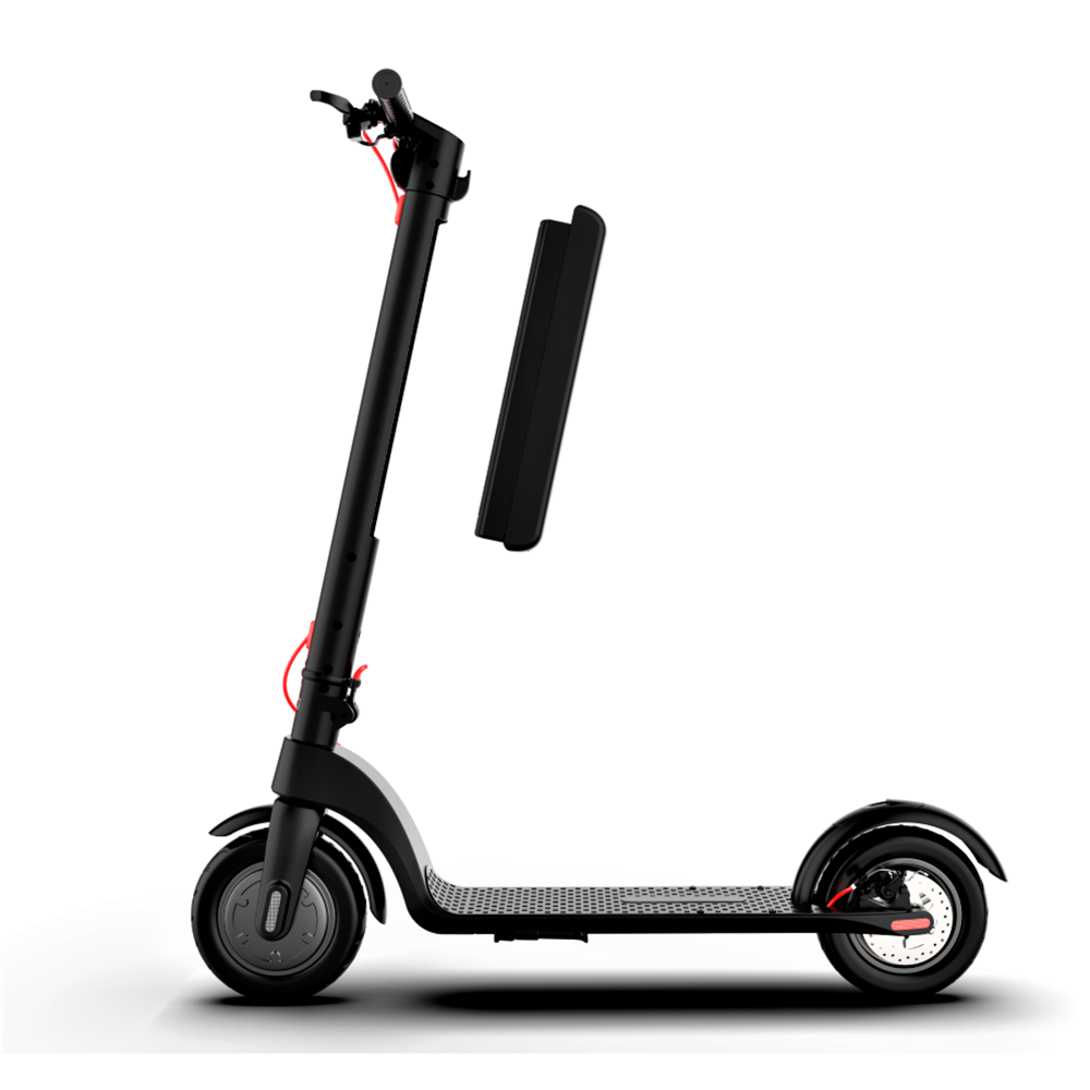 Scooter electrico X8 Motor 350W Bateria Panasonic 12,8Ah + Llantas 10 pulgadas  + Casco