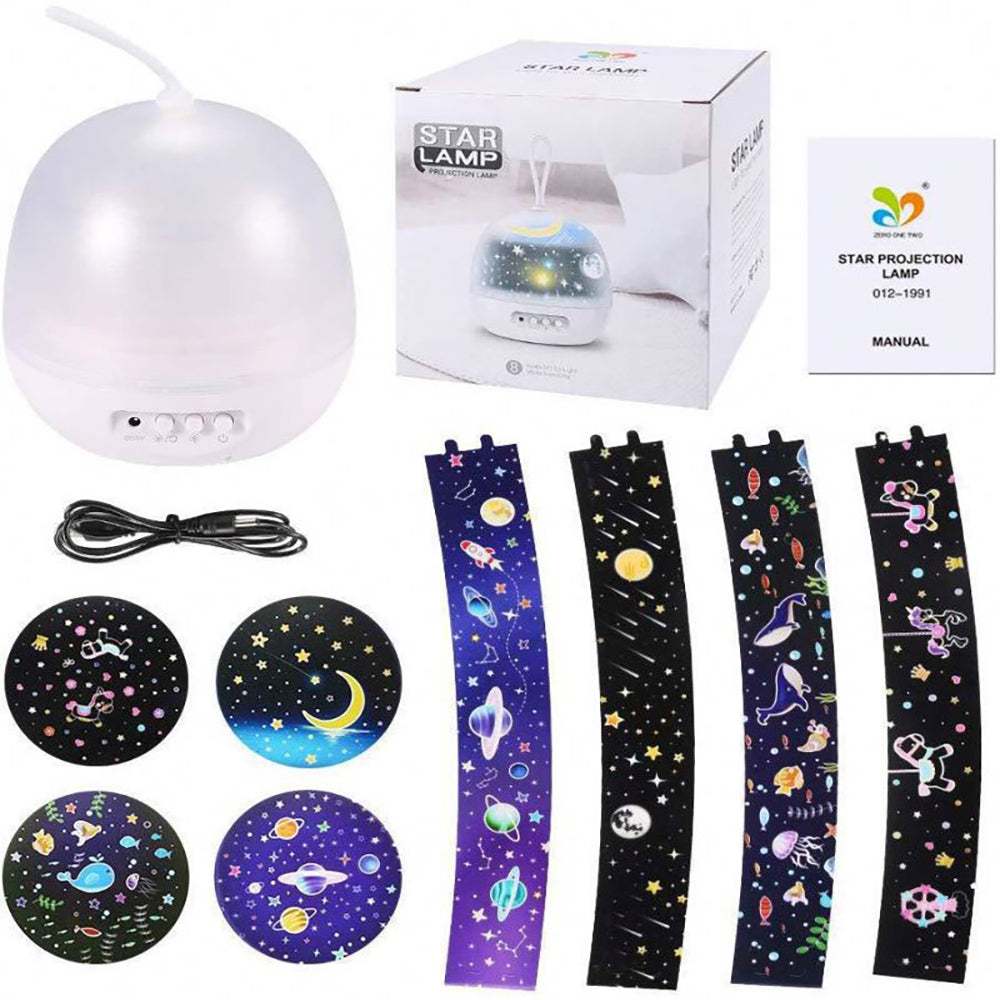 Lampara 3D LED Proyectora de Imagenes Multicolor