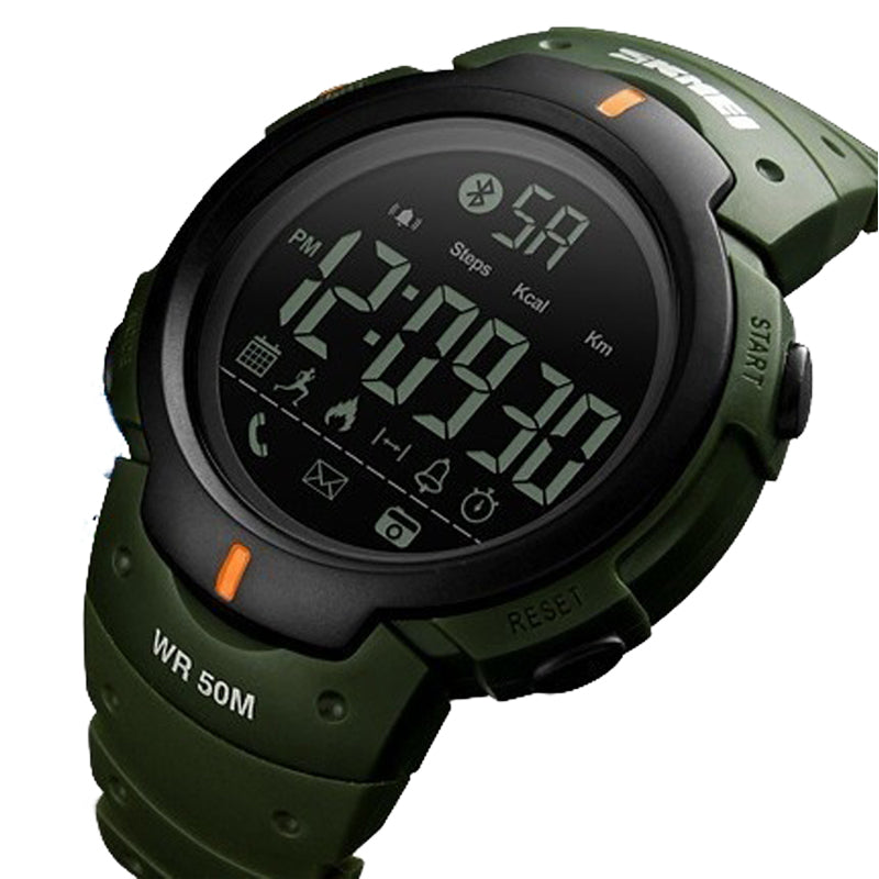 SmartWatch SKMEI 1301 Acuático Antigolpes Podómetro Contometro de Calorías