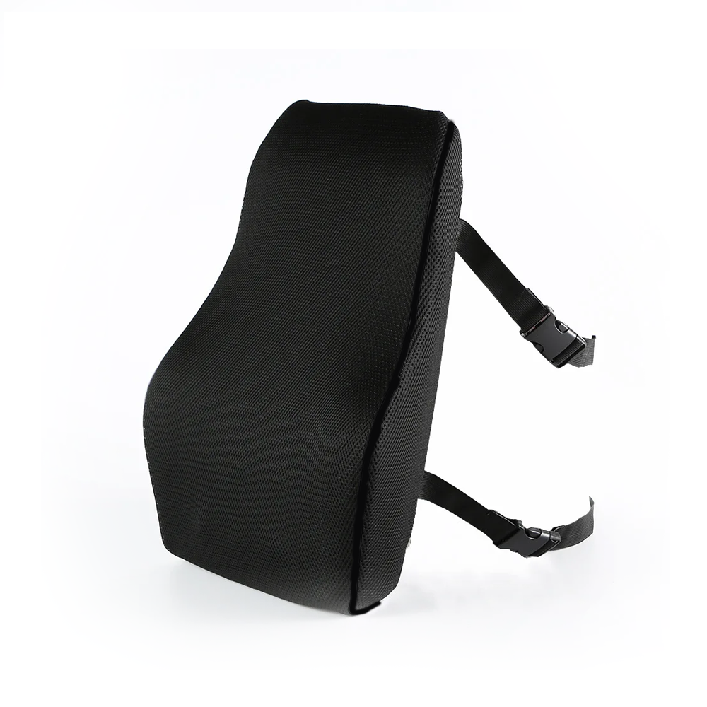 Respaldar Lumbar para Asiento con Gel Memory Foam + Tirantes