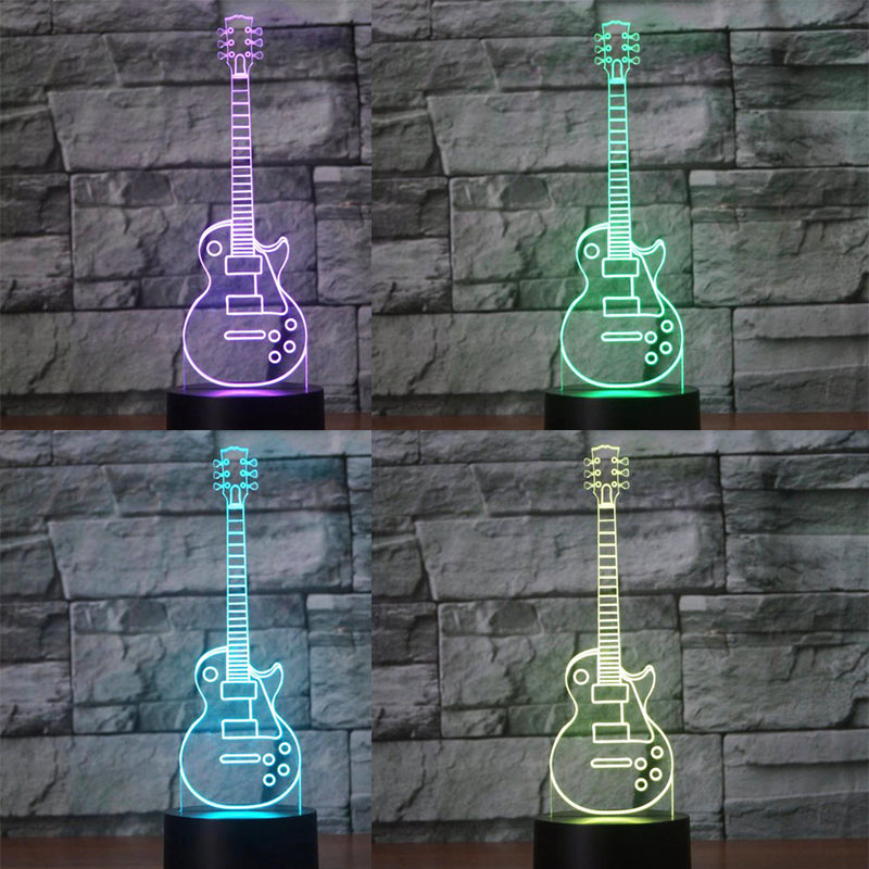 Lampara 3D MOD10 Guitarra Electrica