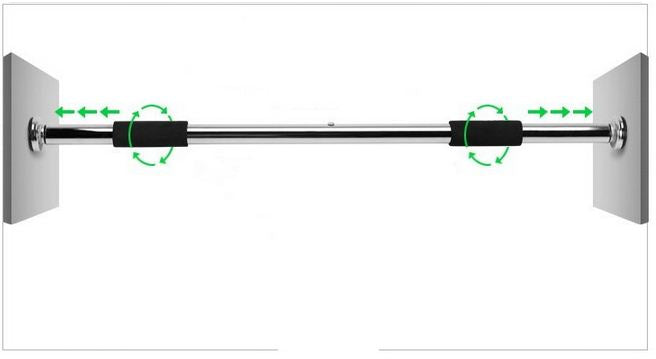 Barra Para Dominadas Para Marco De Puerta Door Gym Max 100kg