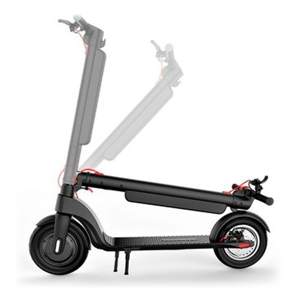 Scooter electrico X8 Motor 350W Bateria Panasonic 12,8Ah + Llantas 10 pulgadas  + Casco