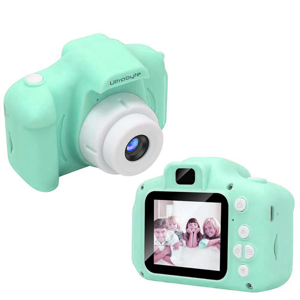Camara de Fotos y Videos Ultrabyte para Niños + Memoria Kingston MicroSD 32GB Clase 10