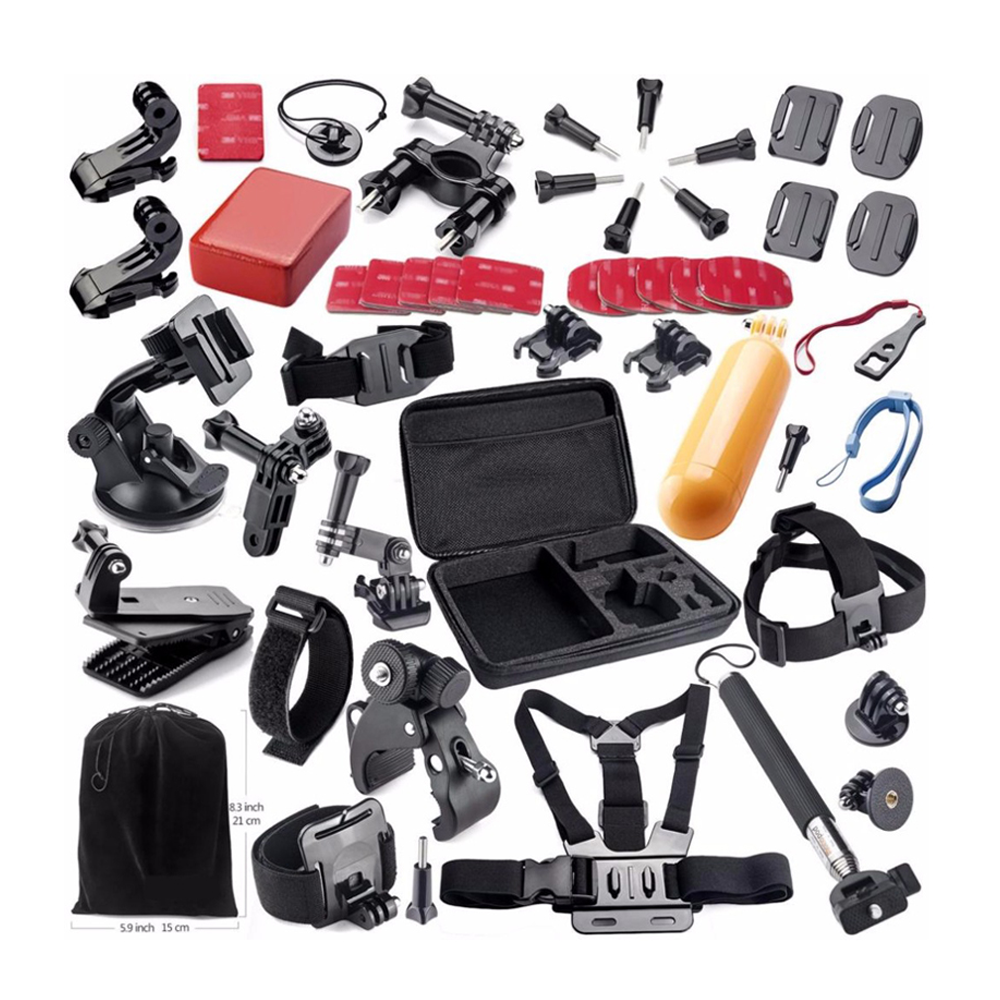 Cámara de Acción Eken H9R 4K  + Kit Maletín de 50 Accesorios para Cámara de Acción